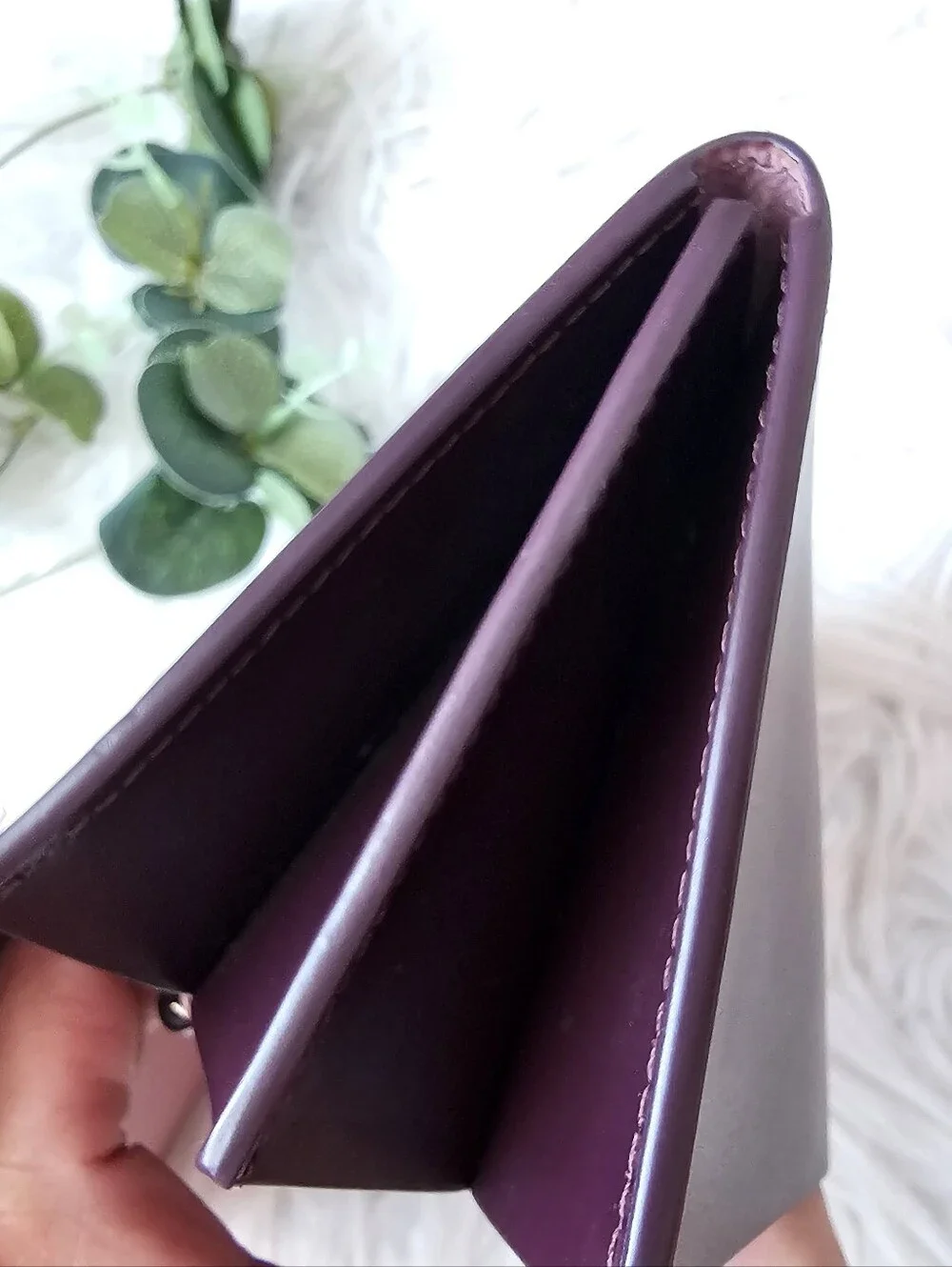 Kate Spade Clutch/Wallet In Beautiful Plum Color